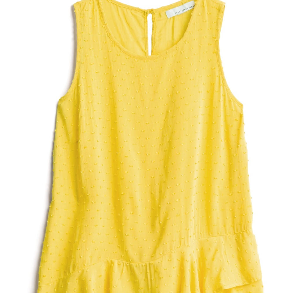 Feminine asymmetrical top